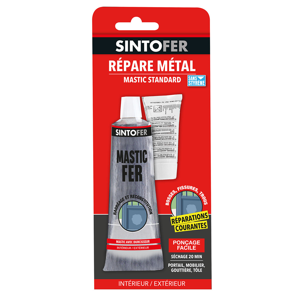 Répar' métal standard sintofer boîte 500 ml 